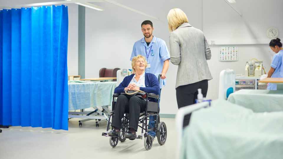 hospital discharge review cardiff